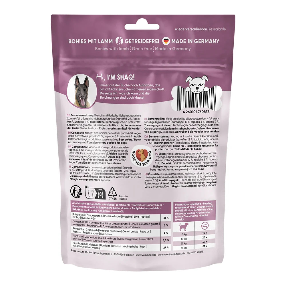 yummeez CLASSIC BONIES Lamm 175g