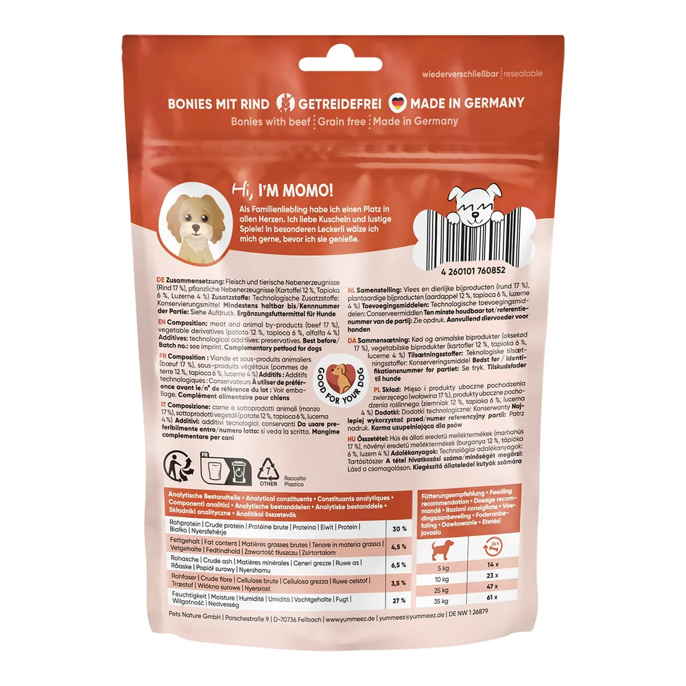 yummeez CLASSIC BONIES Rind 175g