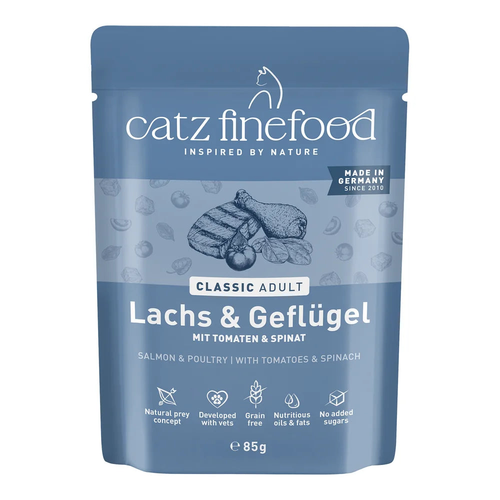 Catz finefood CLASSIC Lachs & Geflügel