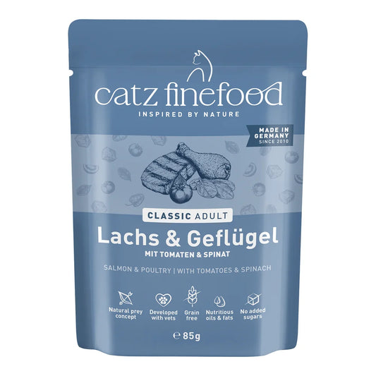 Catz finefood CLASSIC Lachs & Geflügel