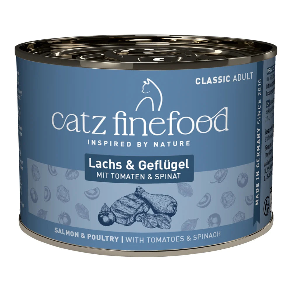 Catz finefood CLASSIC Lachs & Geflügel