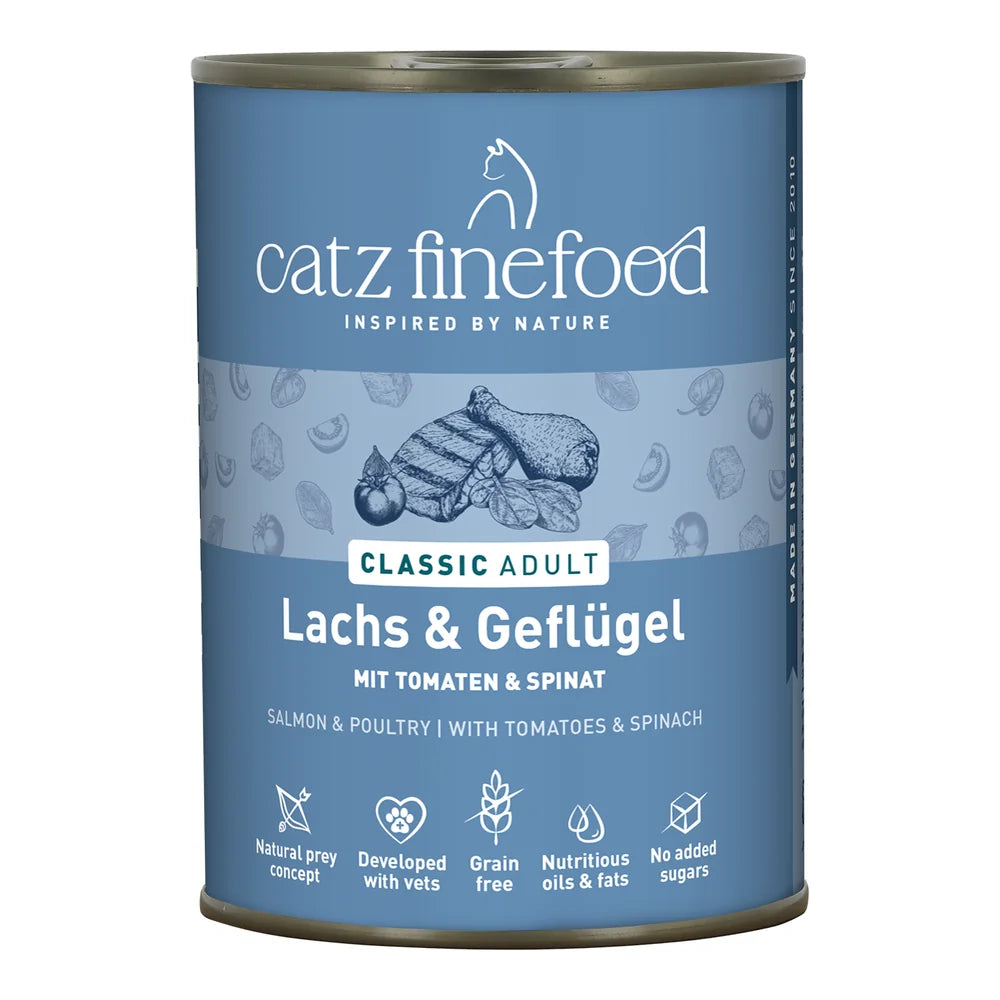 Catz finefood CLASSIC Lachs & Geflügel