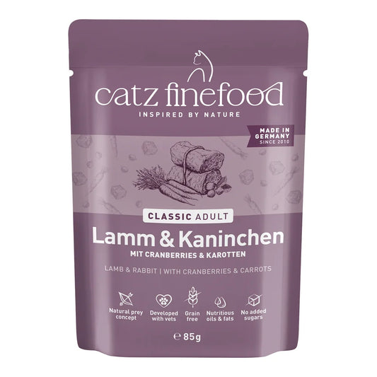 Catz finefood CLASSIC Lamm & Kaninchen