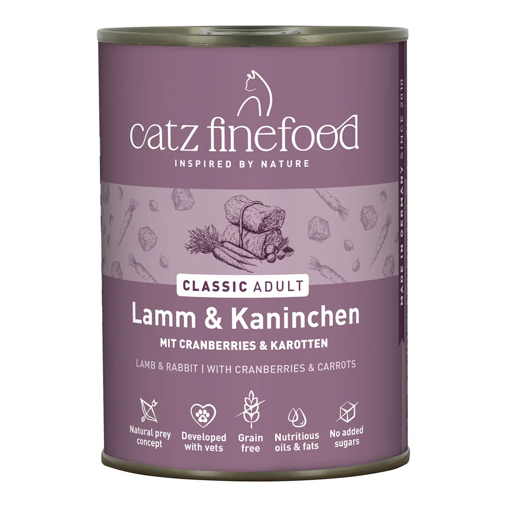 Catz finefood CLASSIC Lamm & Kaninchen