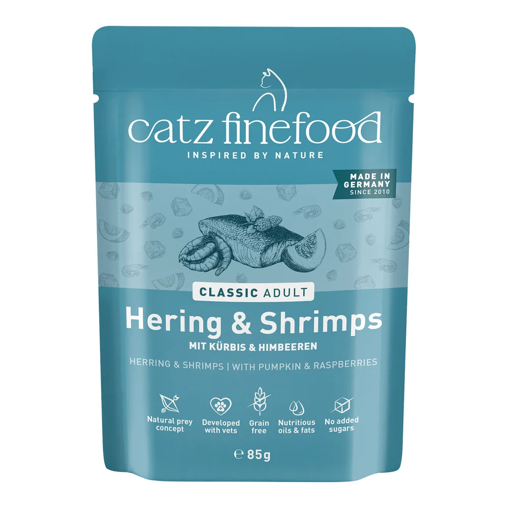 Catz finefood CLASSIC Hering & Shrimps