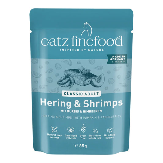 Catz finefood CLASSIC Hering & Shrimps