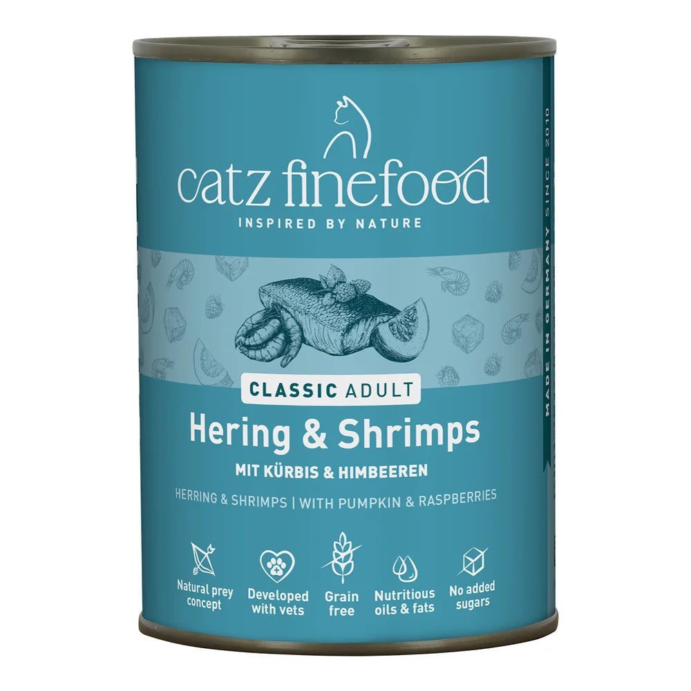 Catz finefood CLASSIC Hering & Shrimps