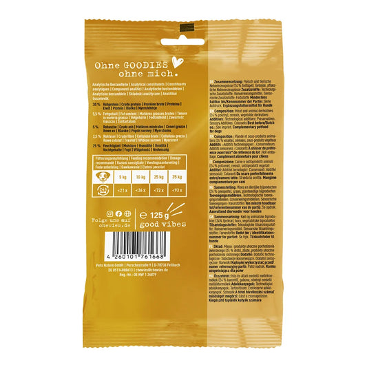 Chewies Goodies Mini Geflügel 125g