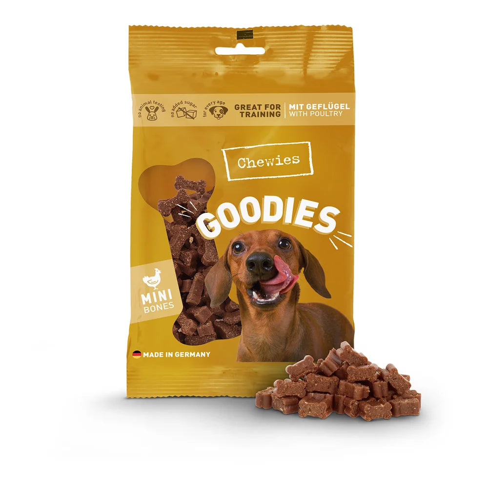 Chewies Goodies Mini Geflügel 125g