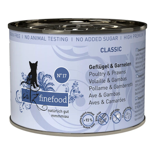 Catz finefood No.17 Geflügel & Garnele