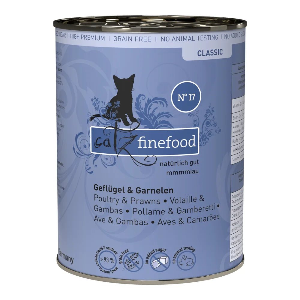 Catz finefood No.17 Geflügel & Garnele