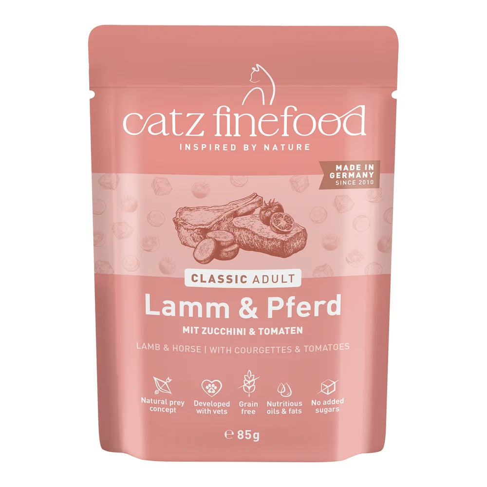 Catz finefood CLASSIC Lamm & Pferd