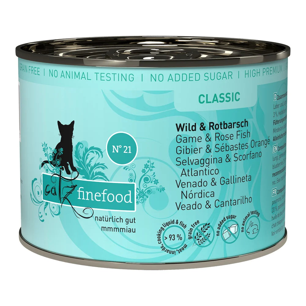 Catz finefood No.21 Wild & Rotbarsch