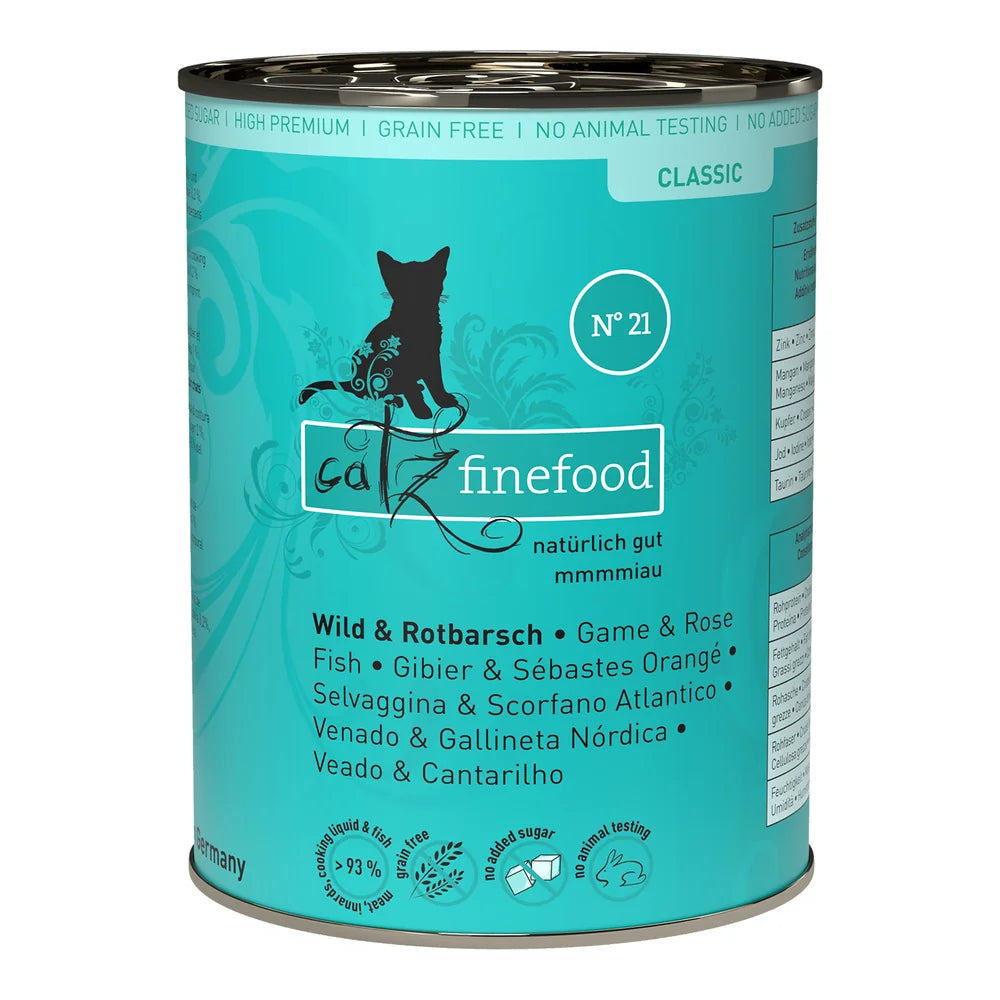 Catz finefood No.21 Wild & Rotbarsch