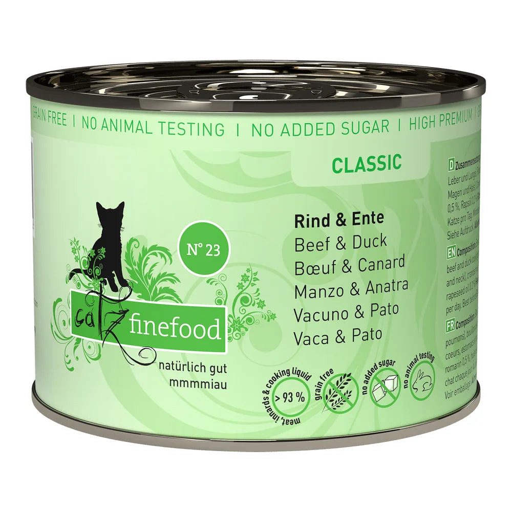 Catz finefood No.23 Rind & Ente