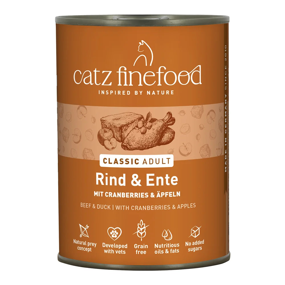 Catz finefood CLASSIC Rind & Ente