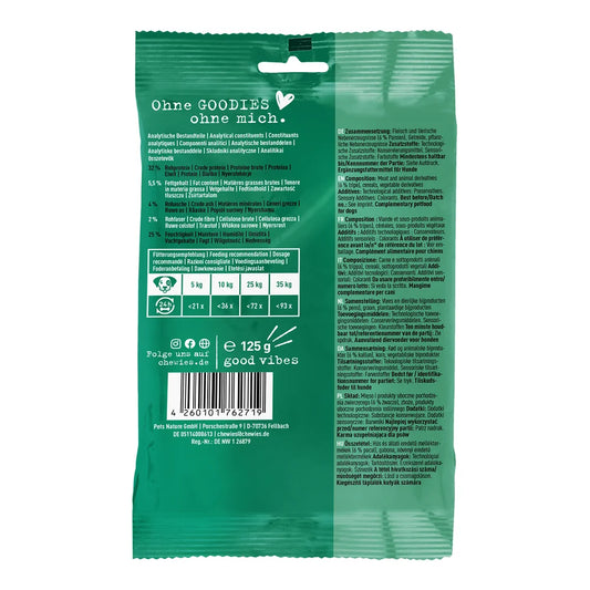 Chewies Goodies Mini Pansen 125g