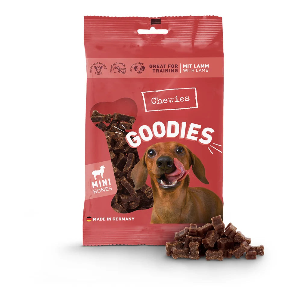 Chewies Goodies Mini Lamm 125g