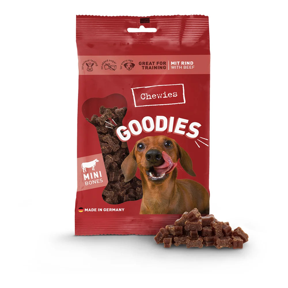Chewies Goodies Mini Rind 125g