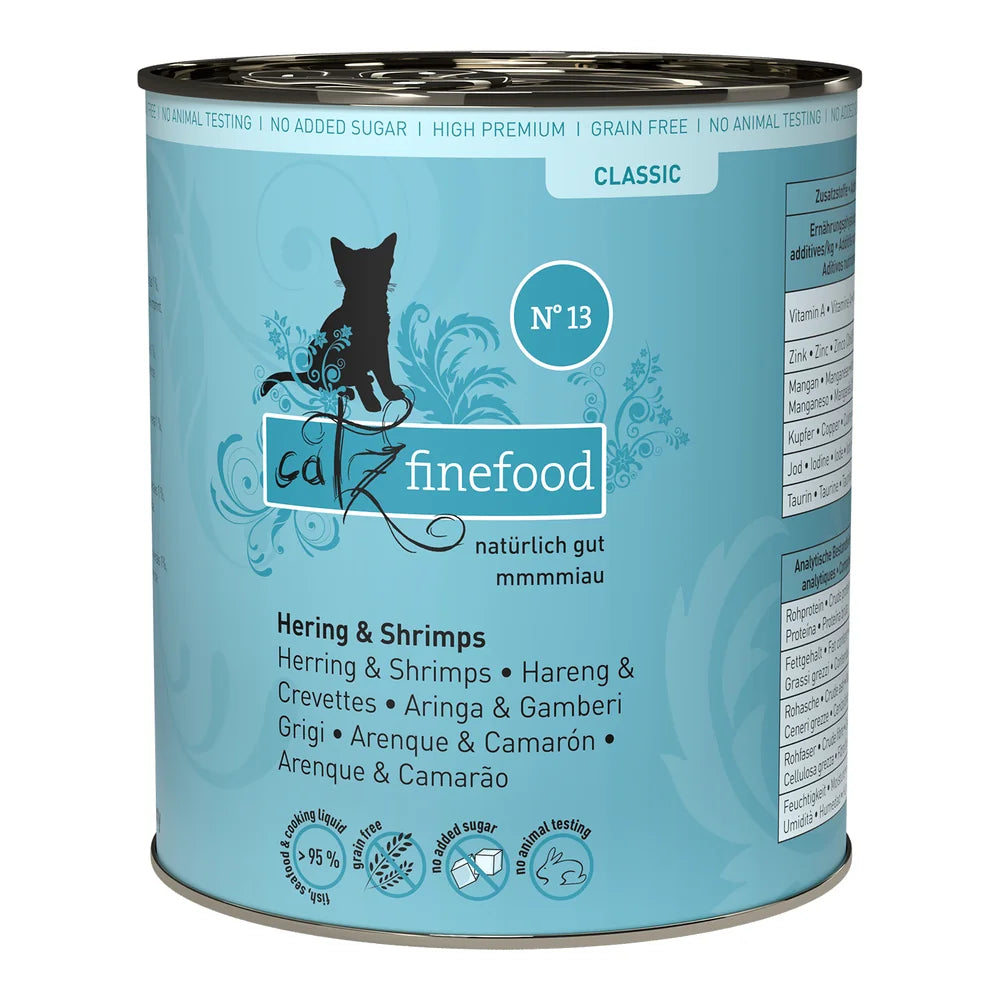 Catz finefood No.13 Hering & Shrimps 800g