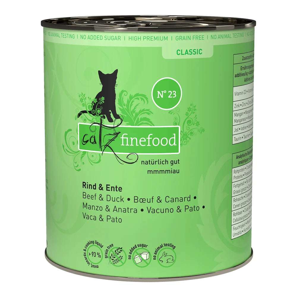 Catz finefood No.23 Rind & Ente