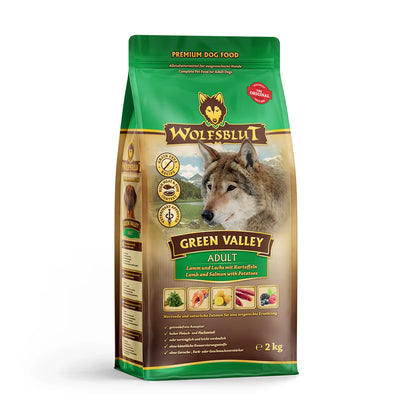 Wolfsblut Green Valley Adult - Lamm & Lachs mit Kartoffel