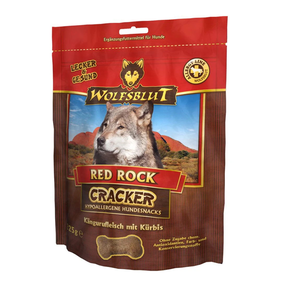 Wolfsblut Red Rock Cracker - Känguru mit Kürbis 225g