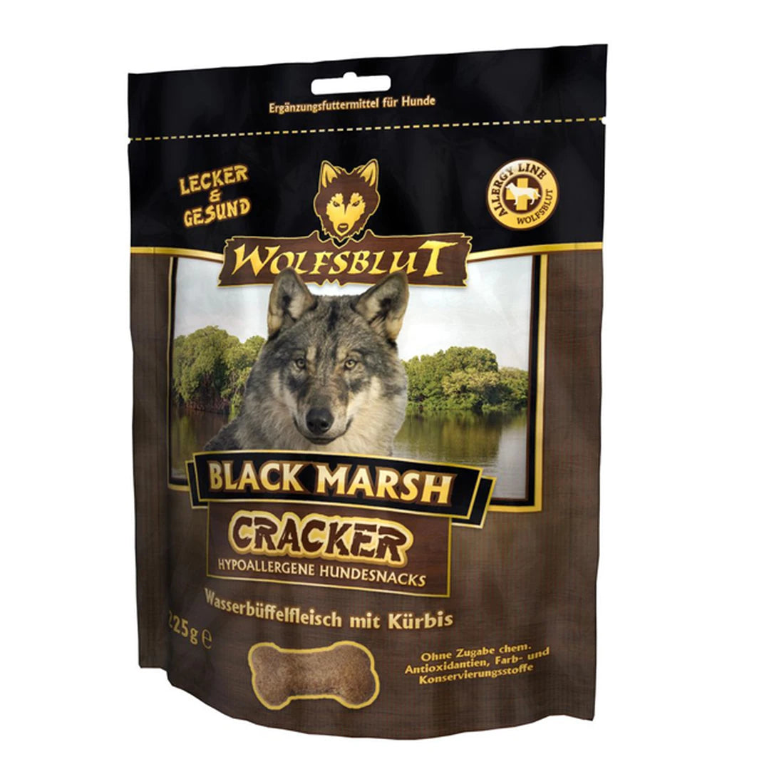 Wolfsblut Black Marsh Cracker - Wasserbüffel mit Kürbis 225g