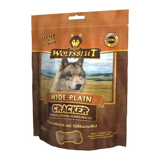 Wolfsblut Wide Plain Cracker - Pferd mit Süßkartoffel