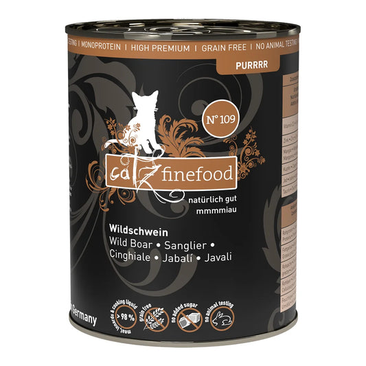 Catz finefood Purrrr No.109 Wildschwein