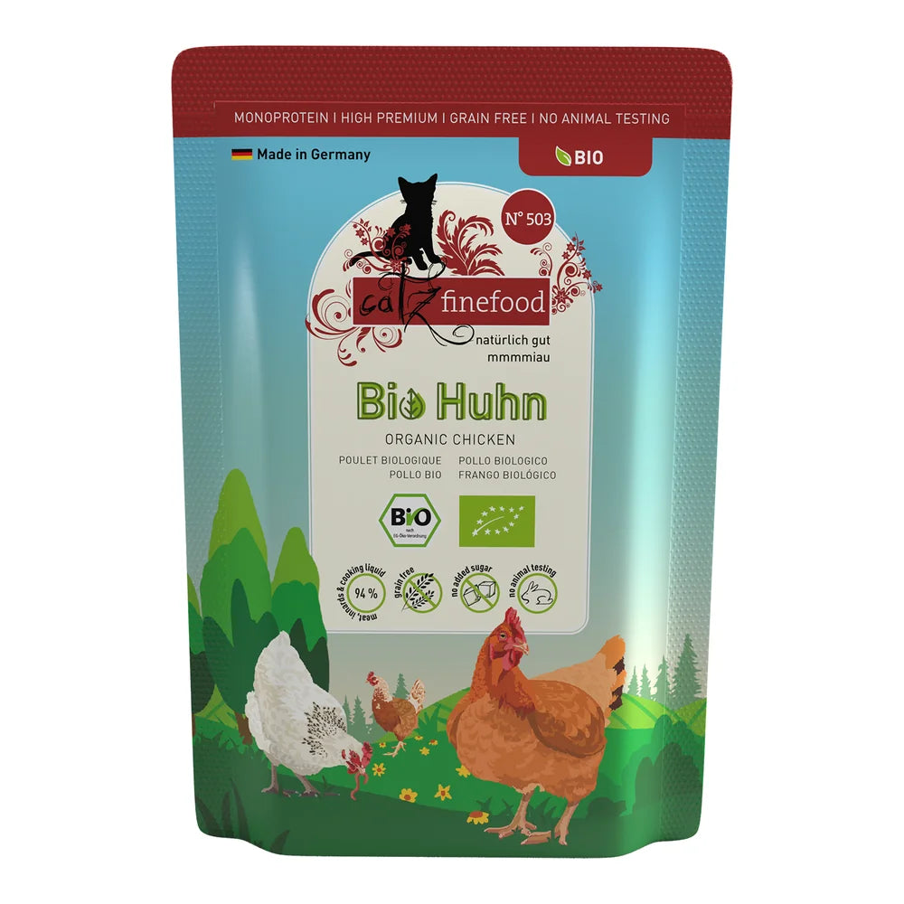 Catz finefood ORGANIC Bio Huhn 85g