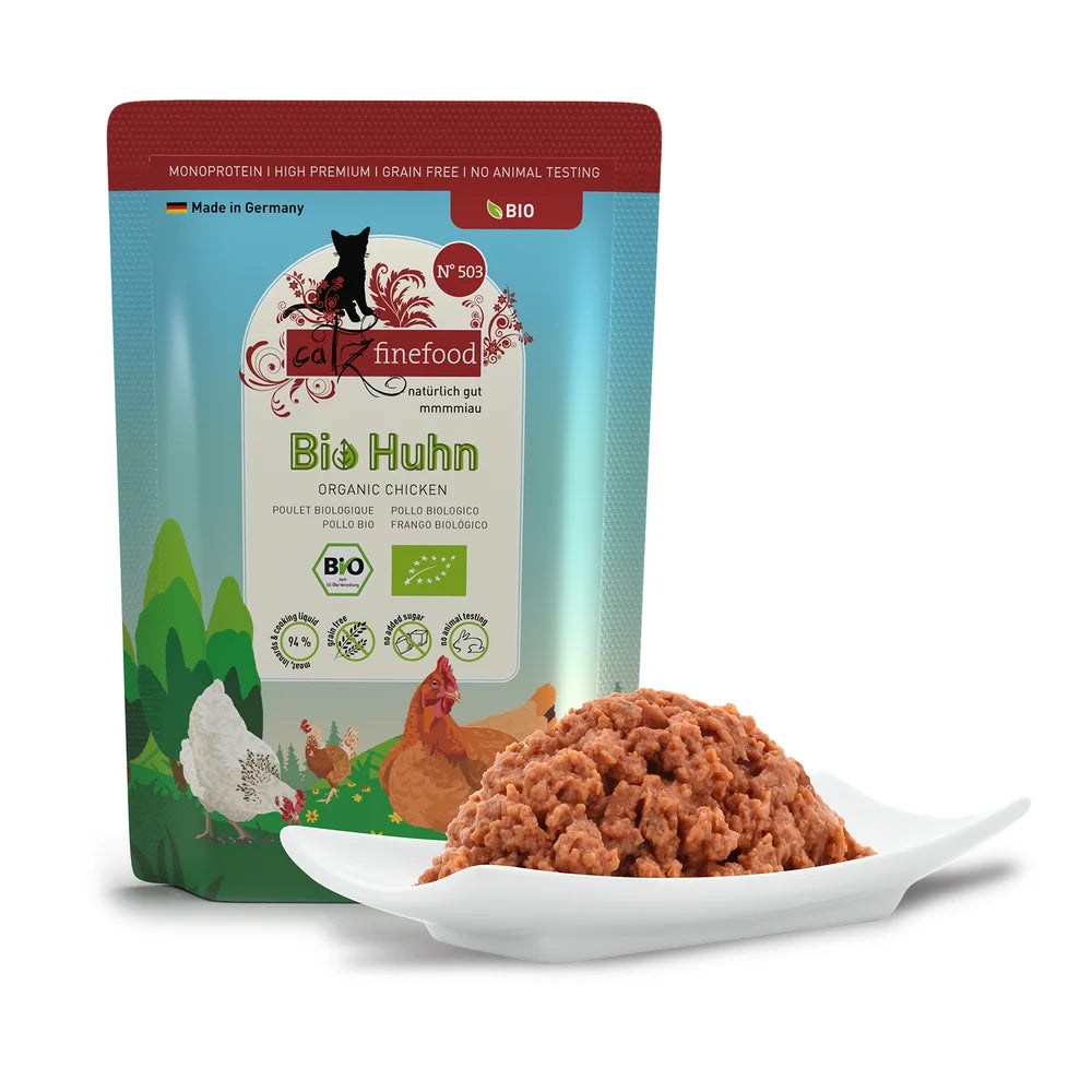 Catz finefood ORGANIC Bio Huhn 85g