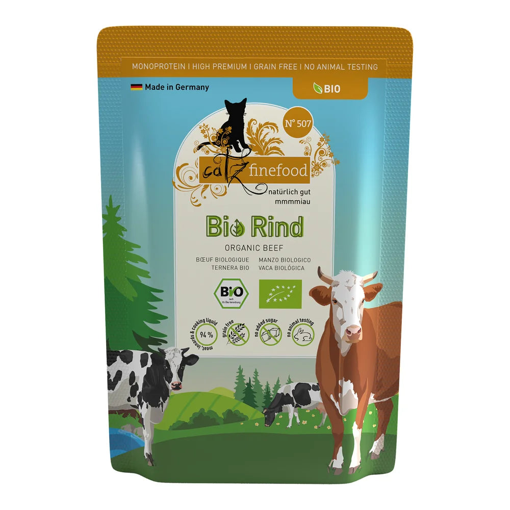 Catz finefood Bio No.507 Rind 85g