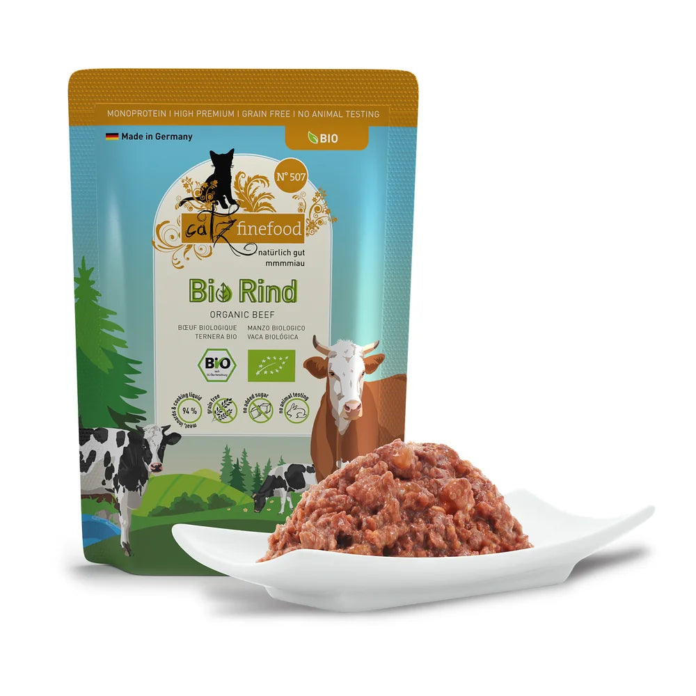 Catz finefood Bio No.507 Rind 85g