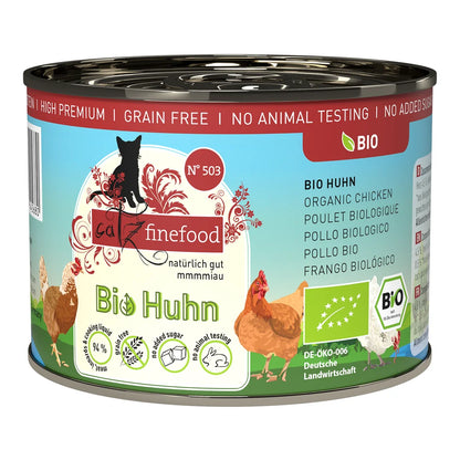 Catz finefood Bio No.503 Huhn 200g