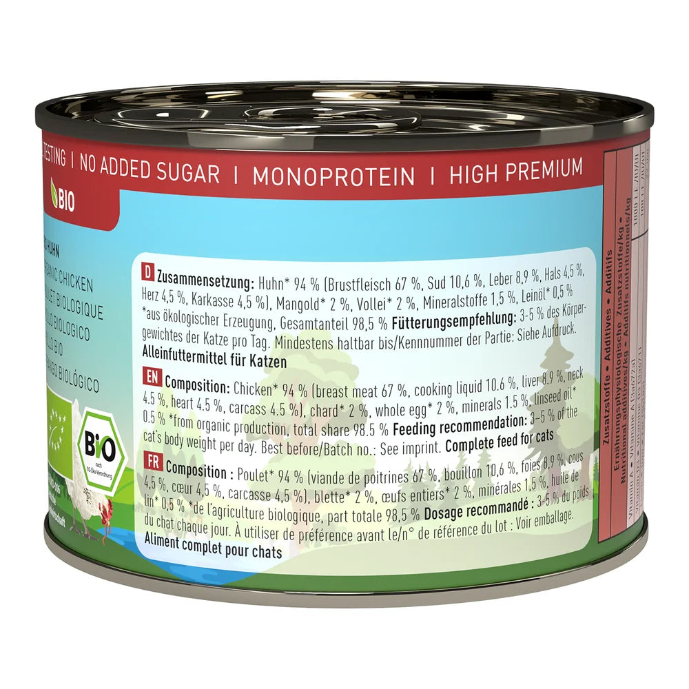 Catz finefood Bio No.503 Huhn 200g