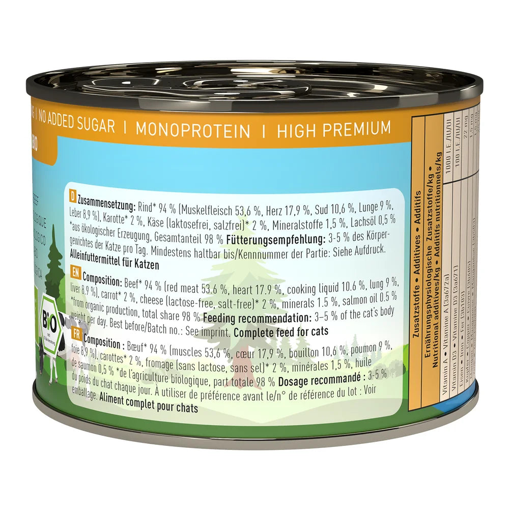 Catz finefood ORGANIC Bio Rind 200g