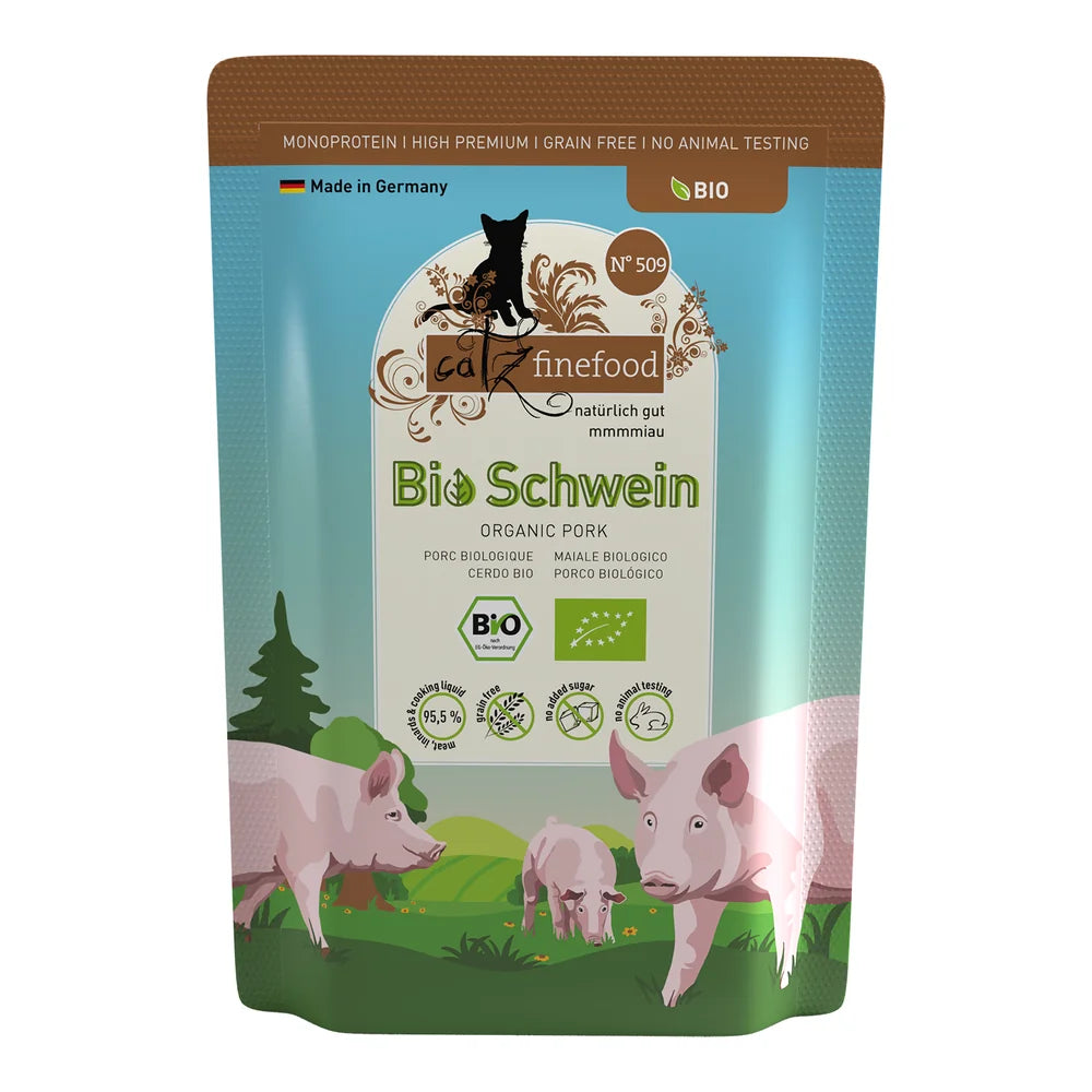 Catz finefood Bio No.509 Schwein