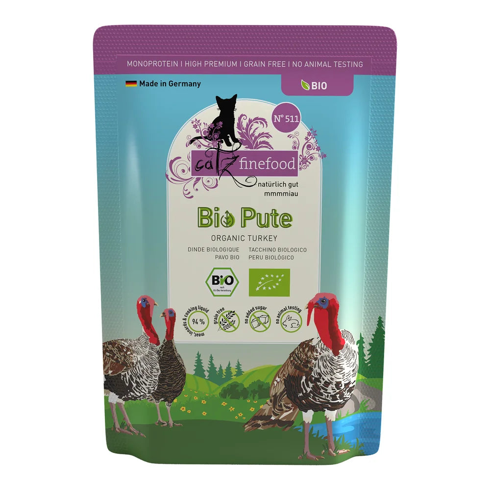 Catz finefood Bio No.511 Pute 85g