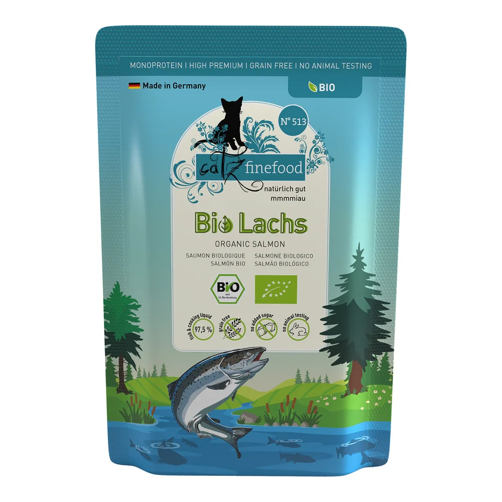 Catz finefood Bio No.513 Lachs 85g