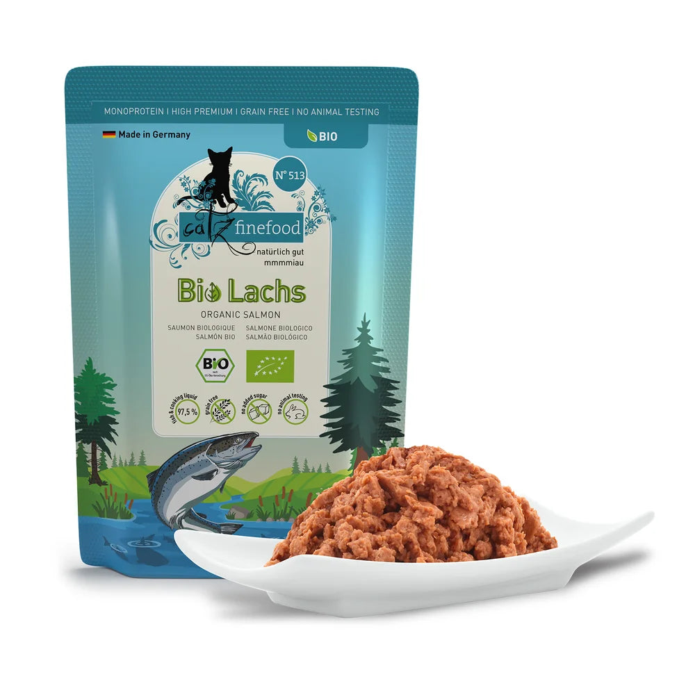 Catz finefood Bio No.513 Lachs 85g
