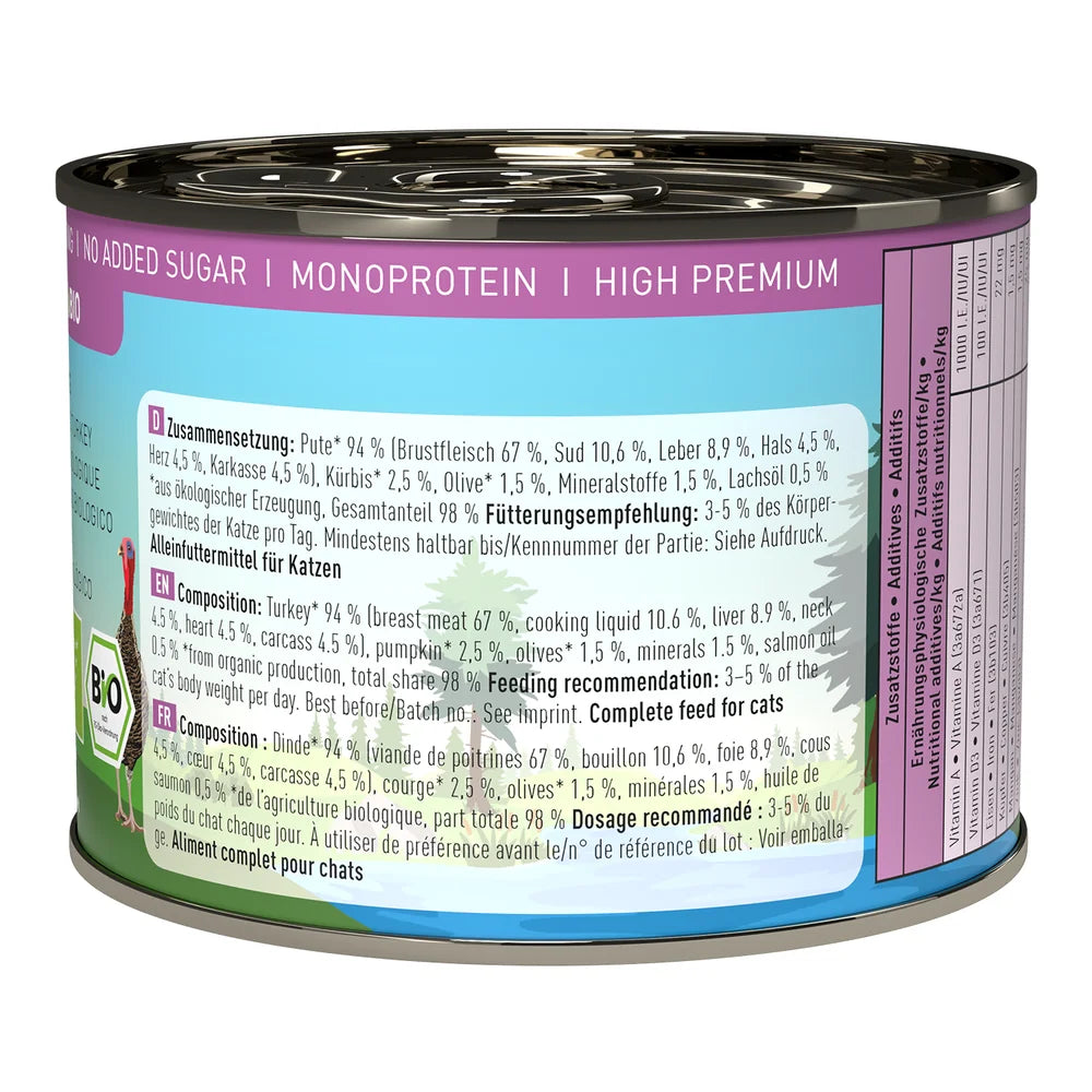 Catz finefood ORGANIC Bio Pute 200g