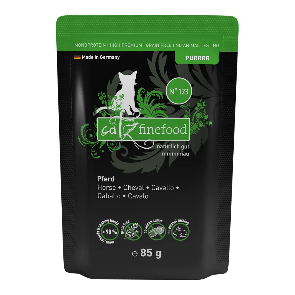 Catz finefood Purrrr No.123 Pferd