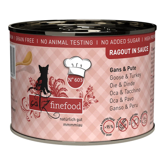 Catz finefood Ragout No.603 Gans & Pute