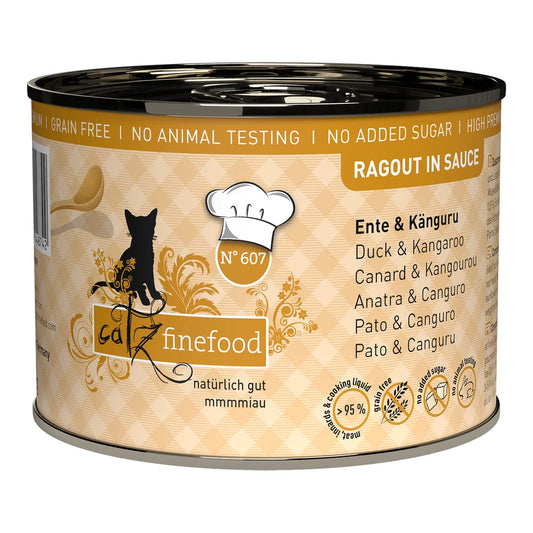 Catz finefood Ragout No.607 Ente & Känguru