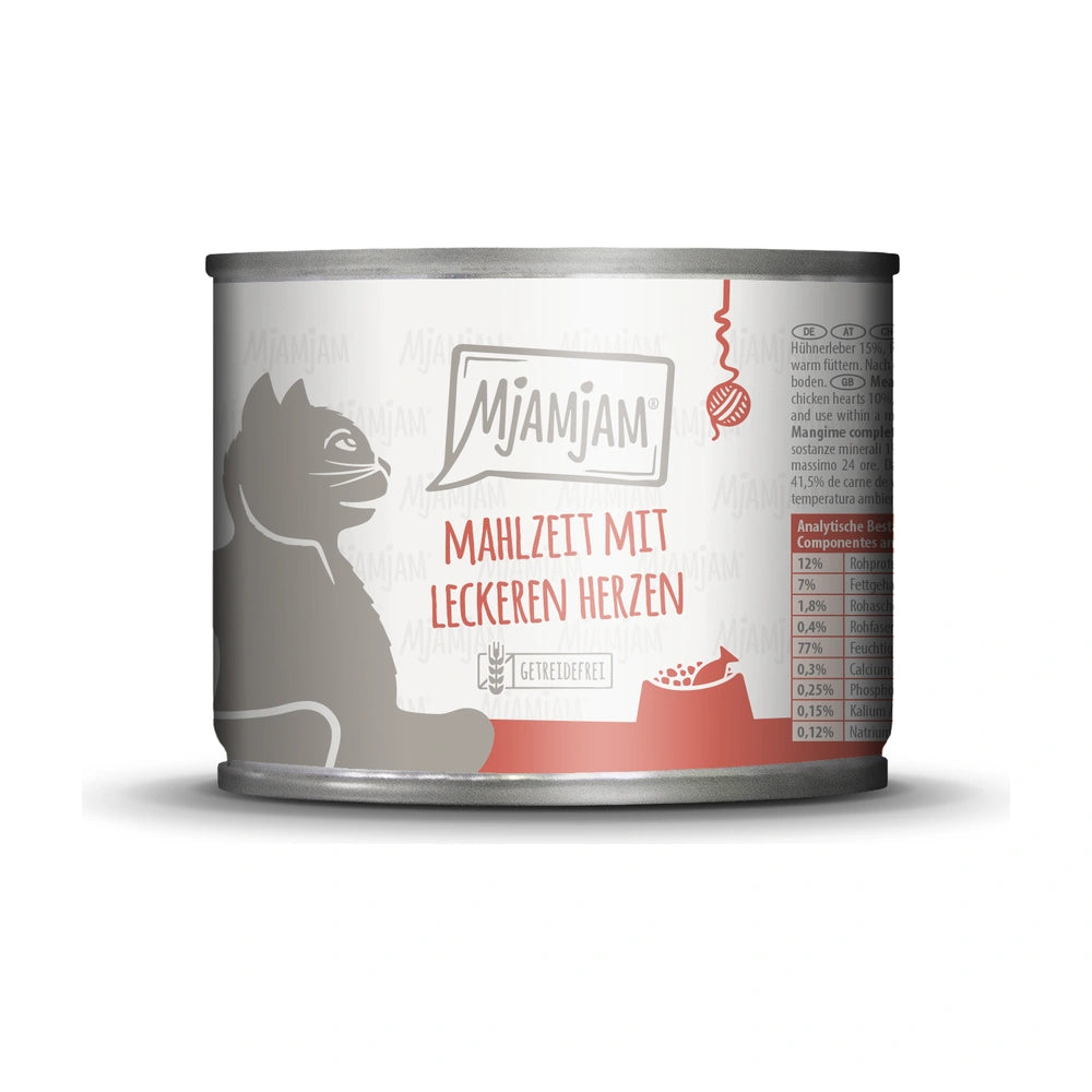 MjAMjAM Mahlzeit mit leckeren Herzen