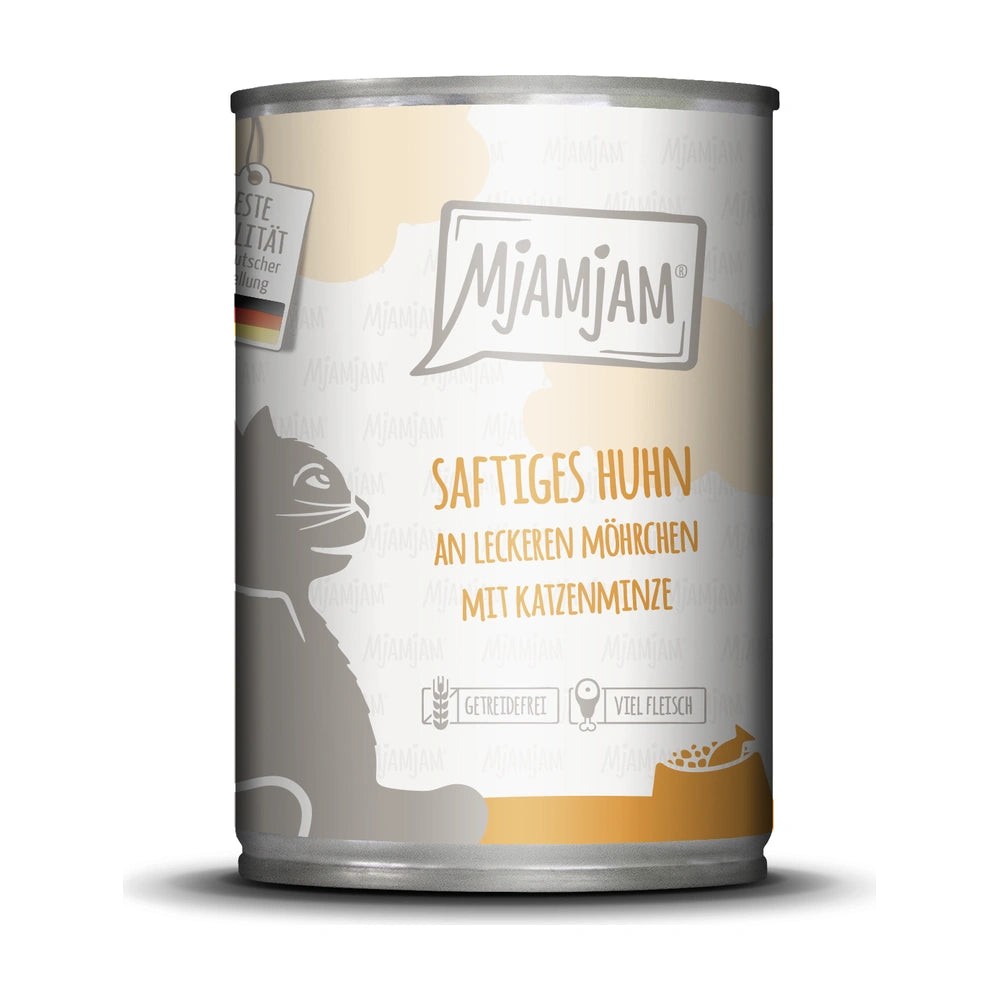 MjAMjAM saftiges Huhn an leckeren Möhrchen