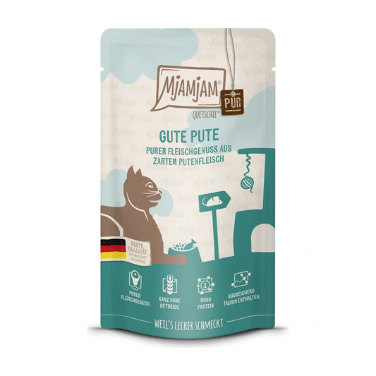 MjAMjAM Quetschie - Purer Fleischgenuss - gute Pute pur