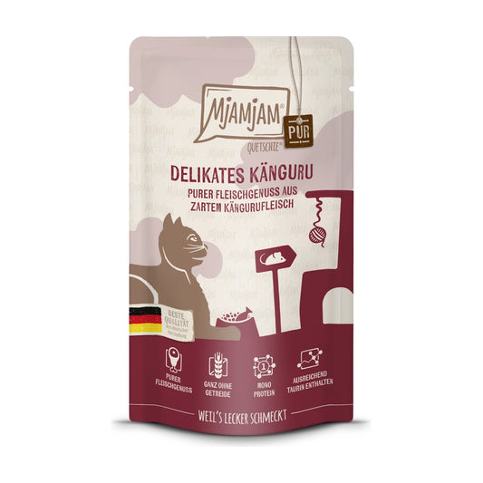 MjAMjAM Quetschie - Purer Fleischgenuss - delikates Känguru pur