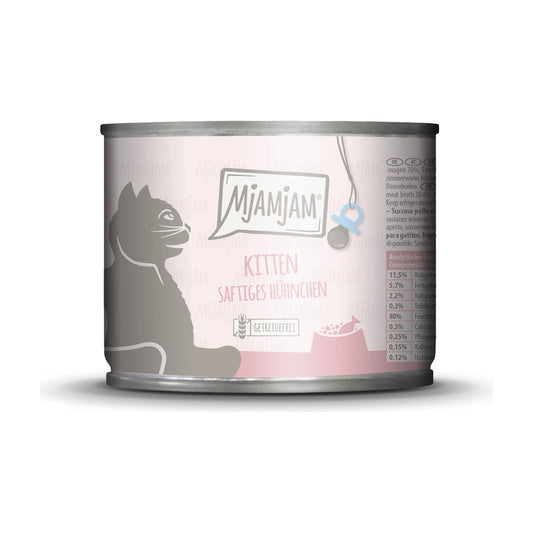 MjAMjAM Kitten saftiges Hühnchen mit Lachsöl
